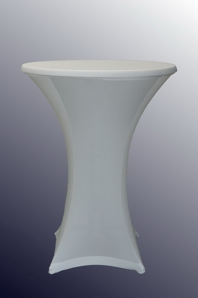 Stehtisch Housse stretch weiss 85cm Stehtisch Housse stretch weiss 85cm
