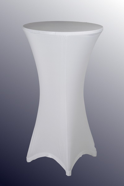 Stehtisch Housse stretch weiss 60cm Stehtisch Housse stretch weiss 60cm
